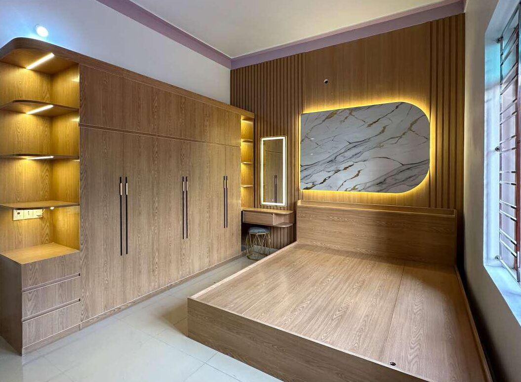 PVC Interiors in Bangalore SPC Wardrobes