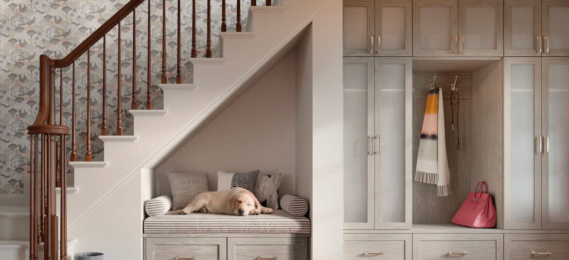 under staircase