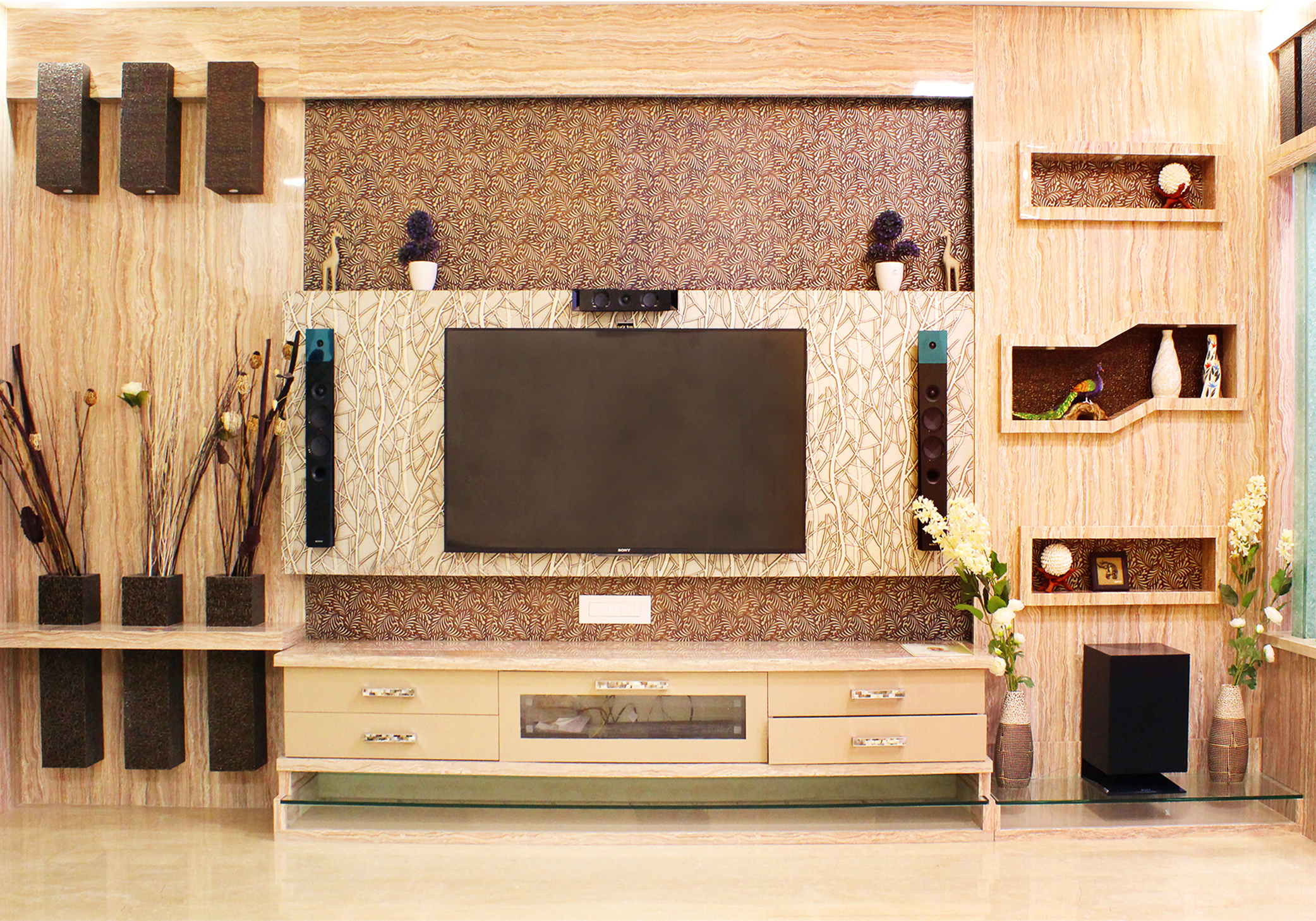 Sarvesh UPVC interiors with super heavy materials