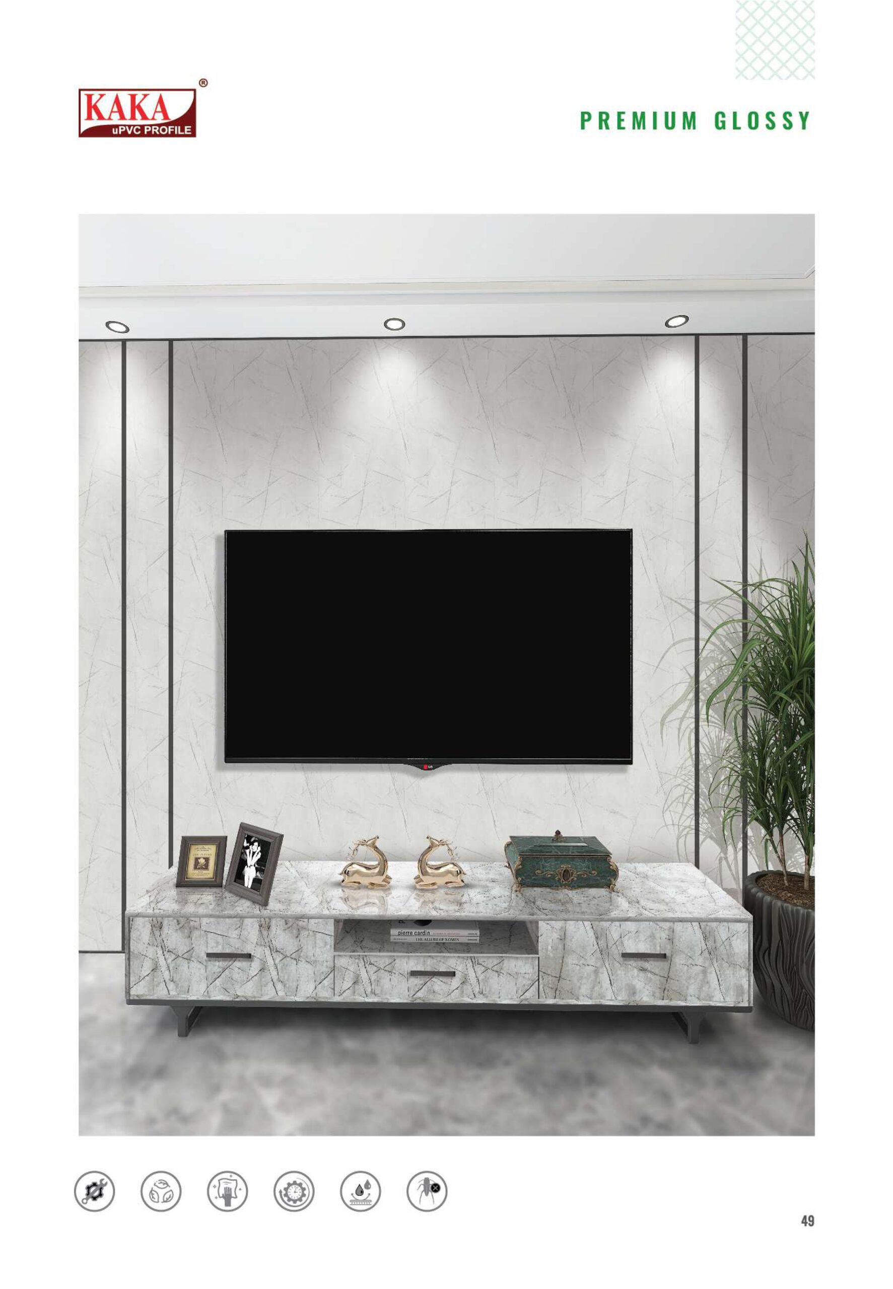 Kaka UPVC vivid Color Interiors - High Gloss sparkle glossy - Image 6