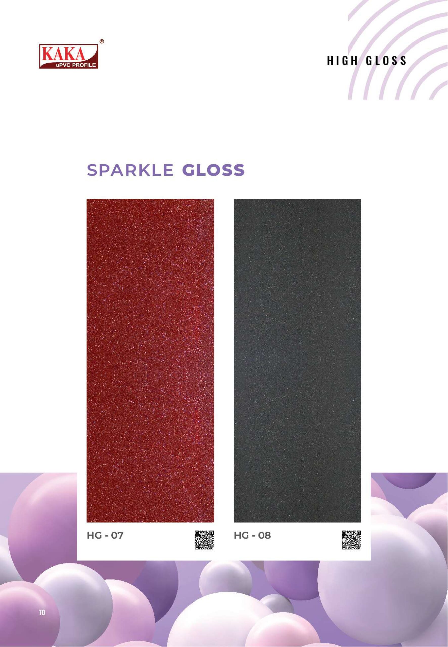 Kaka UPVC vivid Color Interiors - Glossy and Stone Gloss - Image 5