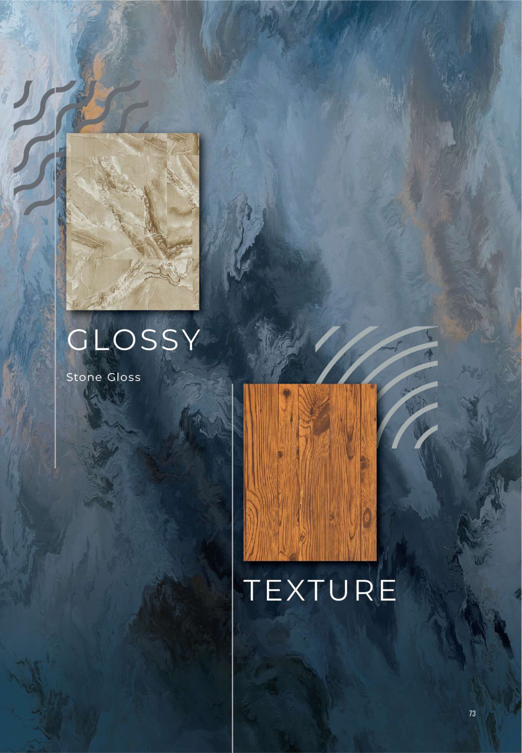 Kaka UPVC vivid Color Interiors - Glossy and Stone Gloss